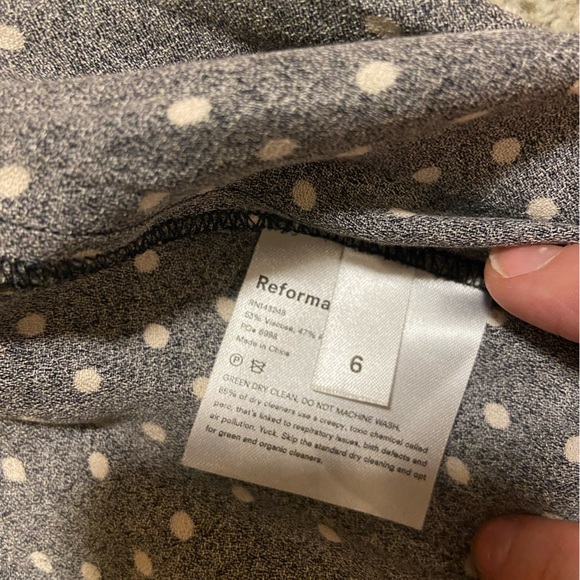 Reformation | Polka Dot Sorrenti Pants - Picture 11 of 14